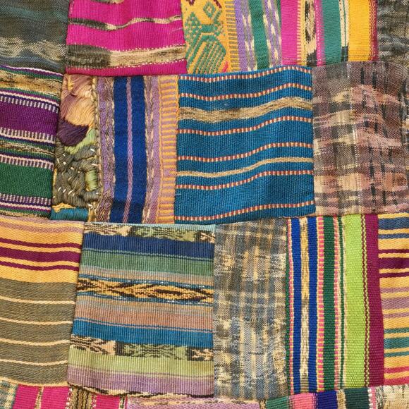 Handmade Patchwork Womens Vest Size XL Multicolor Tapestry Hippie Folk Art Artsy - Picture 6 of 12